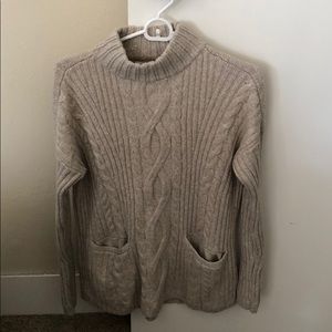Abercrombie chunky turtleneck sweater